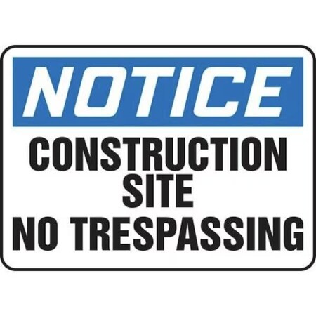 Accuform OSHA NOTICE SAFETY SIGN CONSTRUCTIO MADM644VP MADM644VP